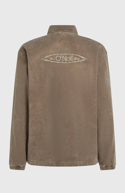 Cord Coach Jacket Men Pure Cashmere