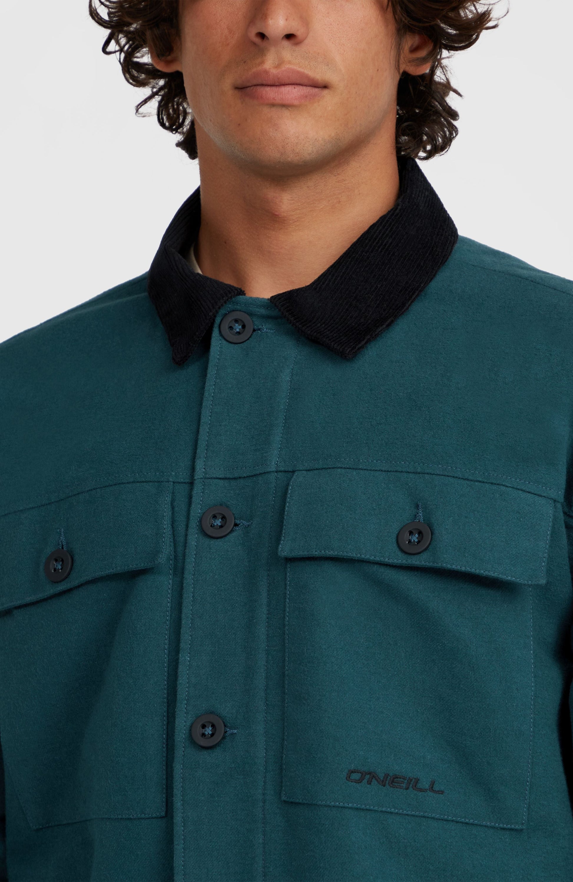 Fleece-Lined Jacket Men Alma Steel
