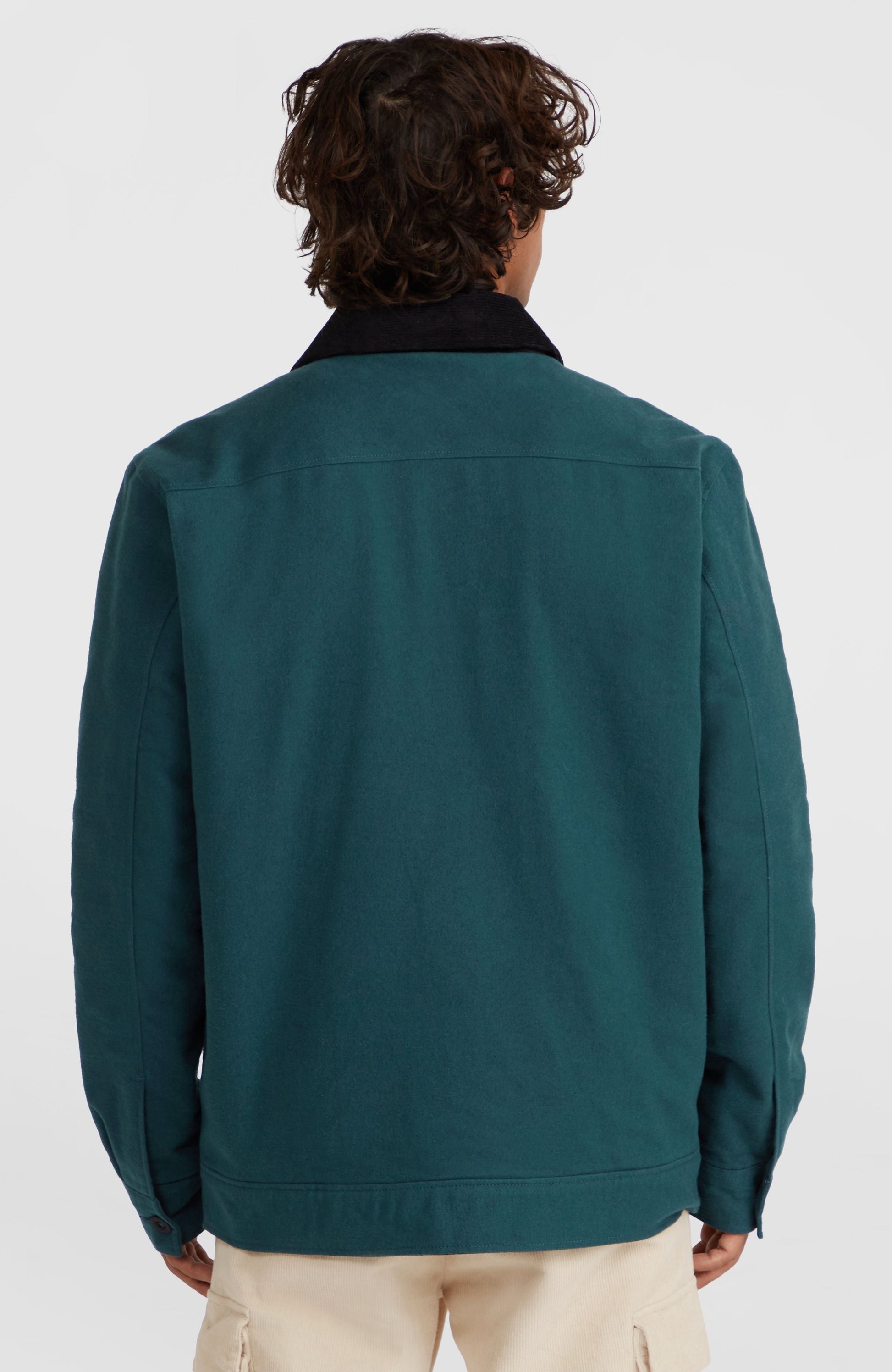 Fleece-Lined Jacket Men Alma Steel