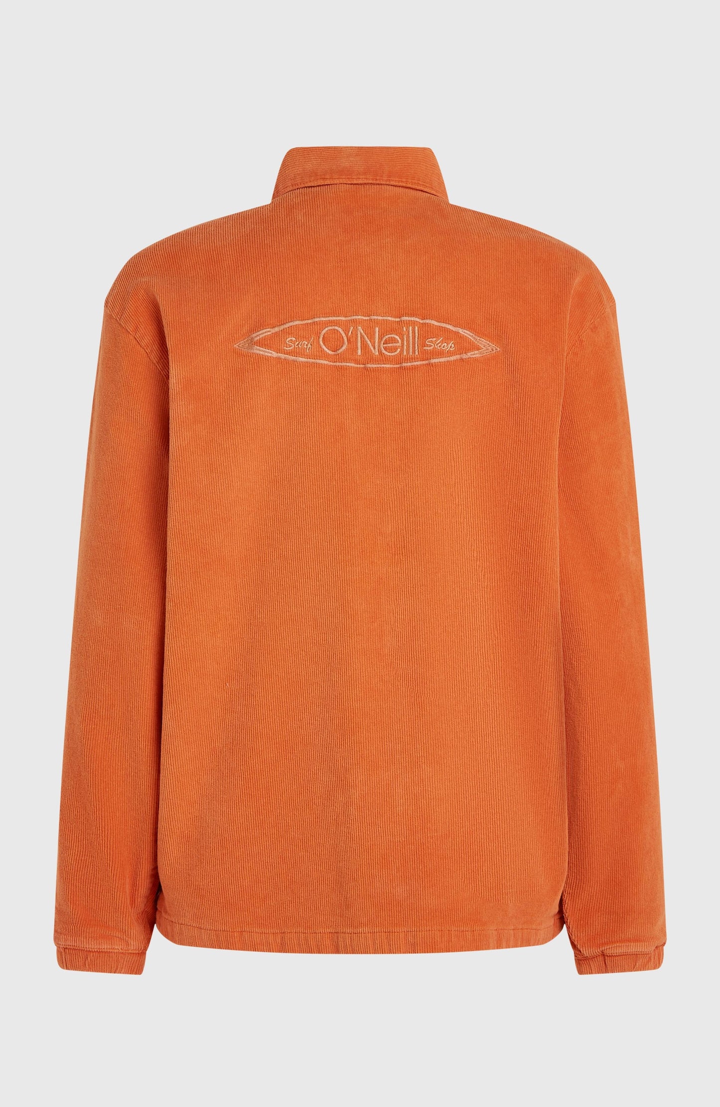 Cord Coach Jacket Men Cinnamon Stick