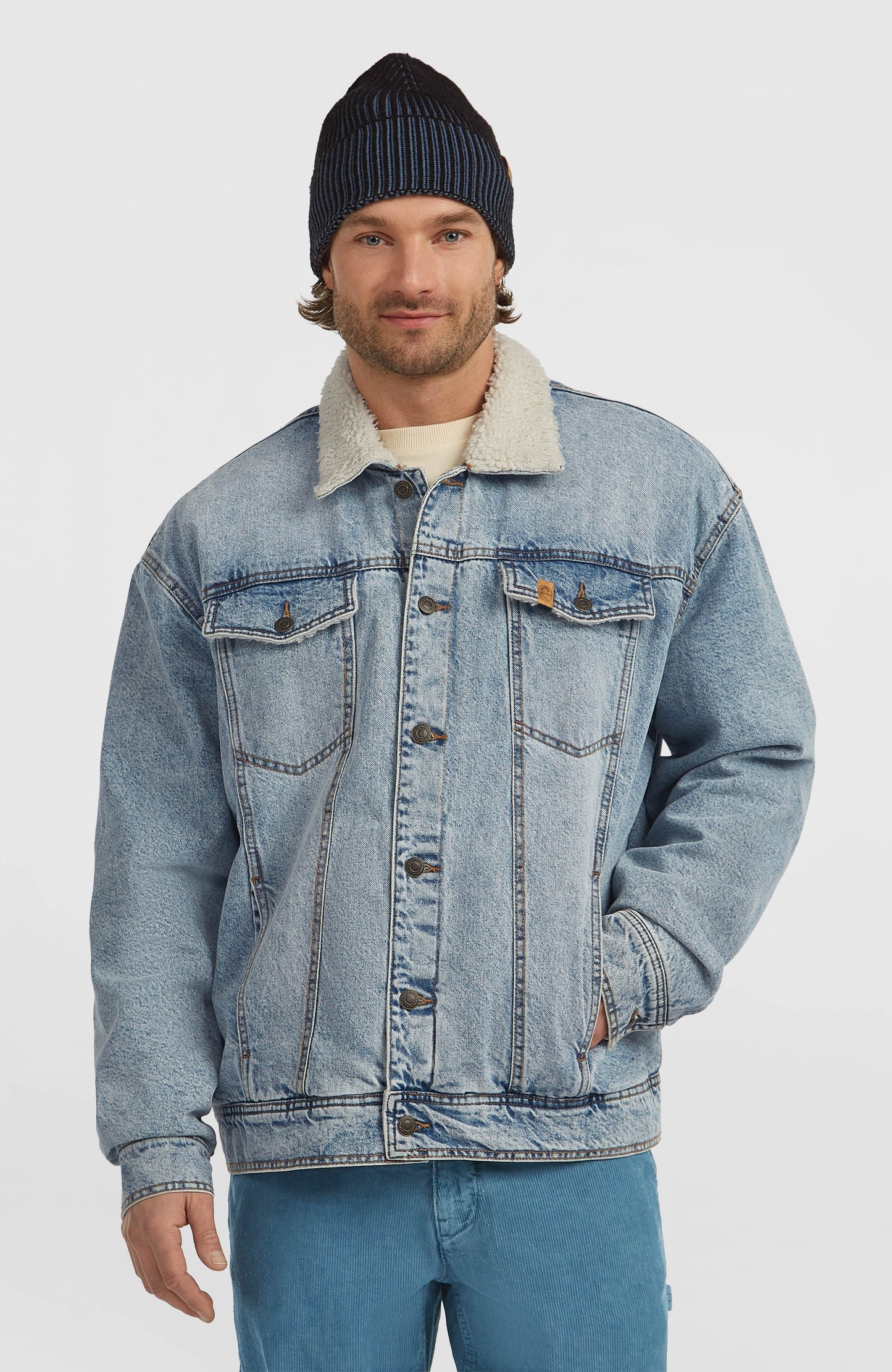 O'Riginals Denim Jacket Men Denim Blue