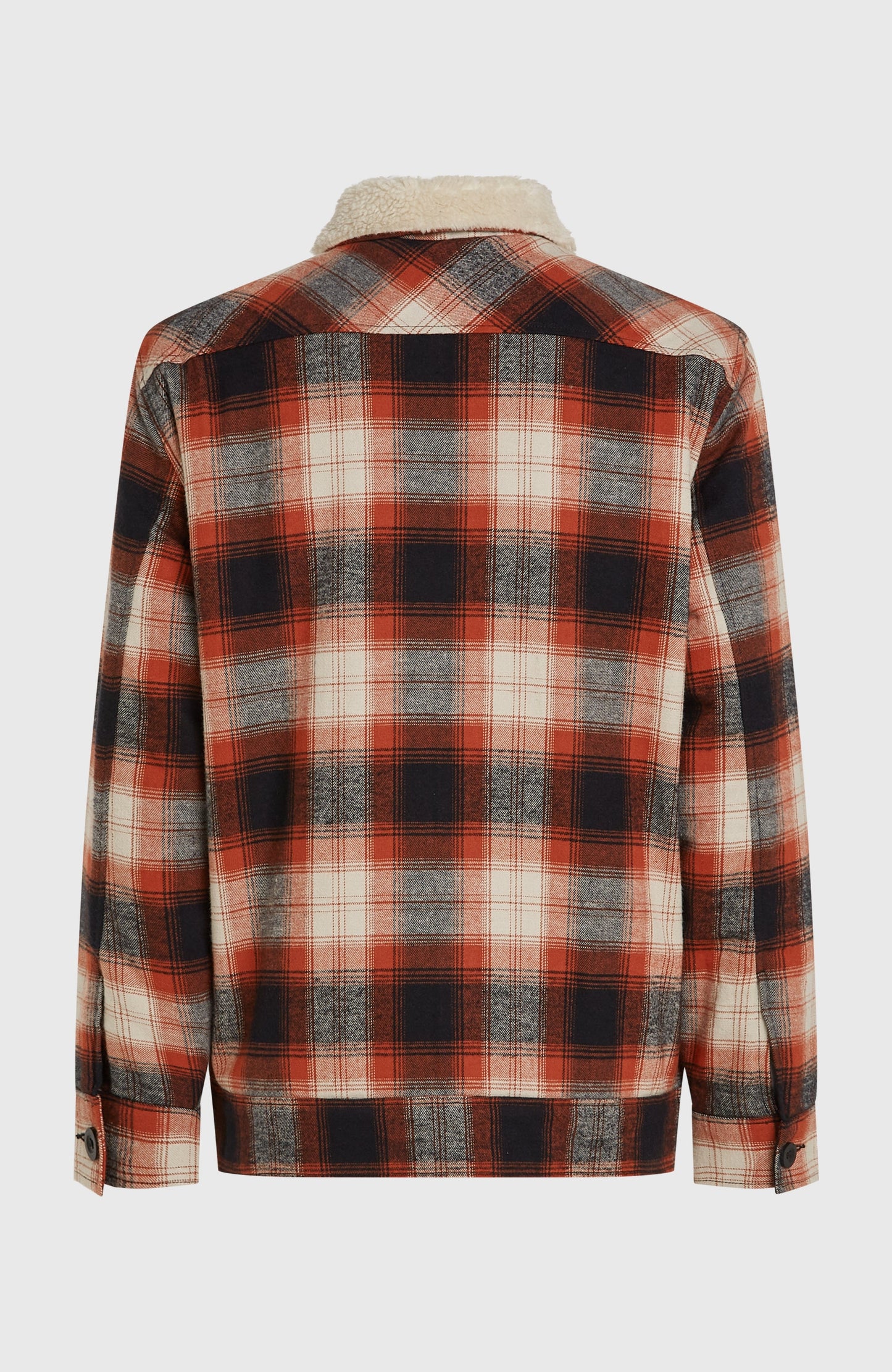 O'Riginals Fleece-Lined Jacket Men Bonfire Check