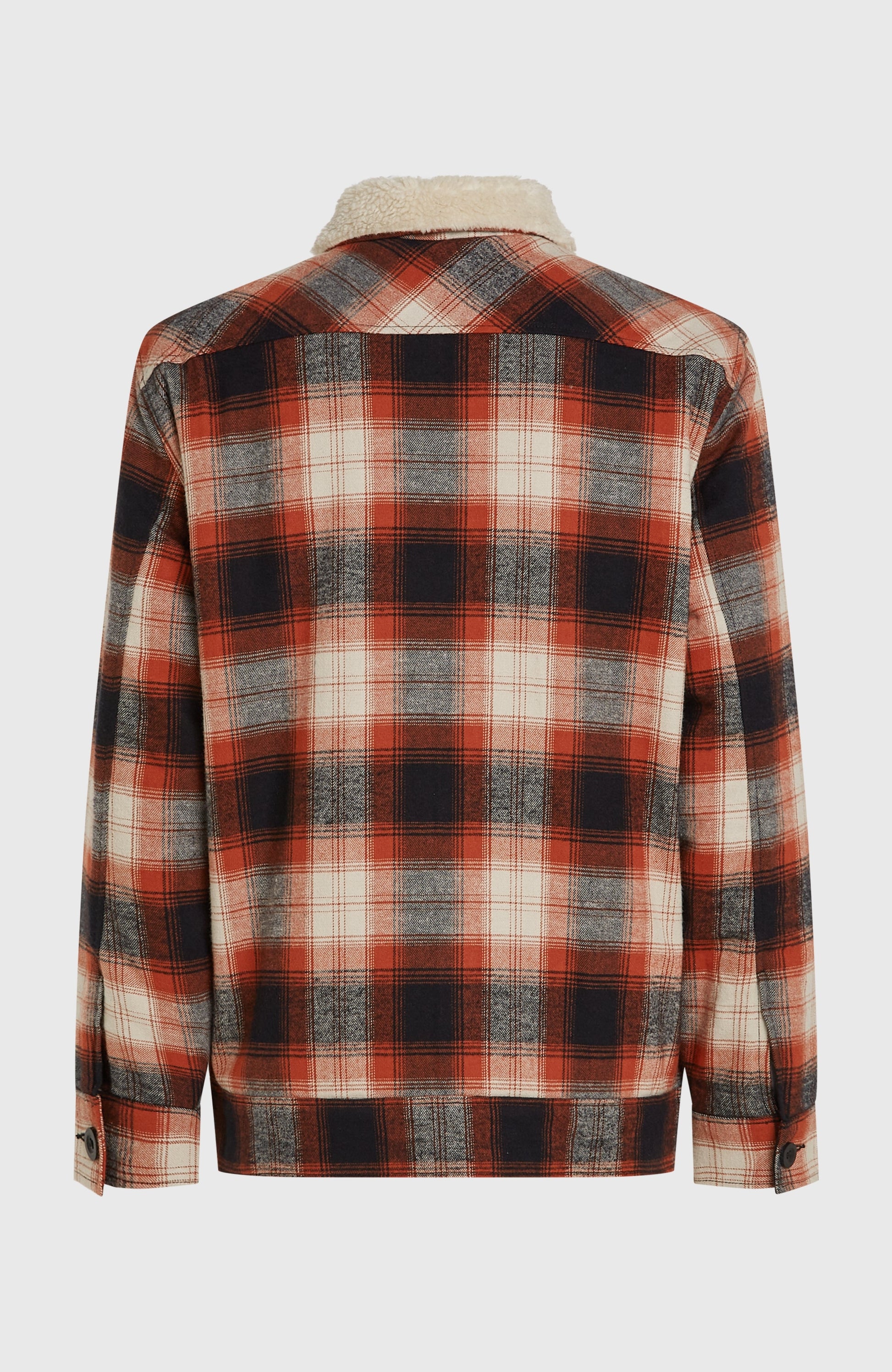 O'Riginals Fleece-Lined Jacket Men Bonfire Check