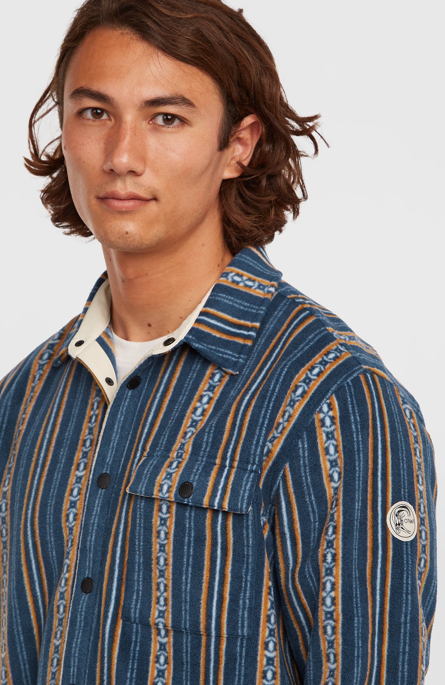 O'Riginals Superfleece Shirt Men Blue Originals Jstripe