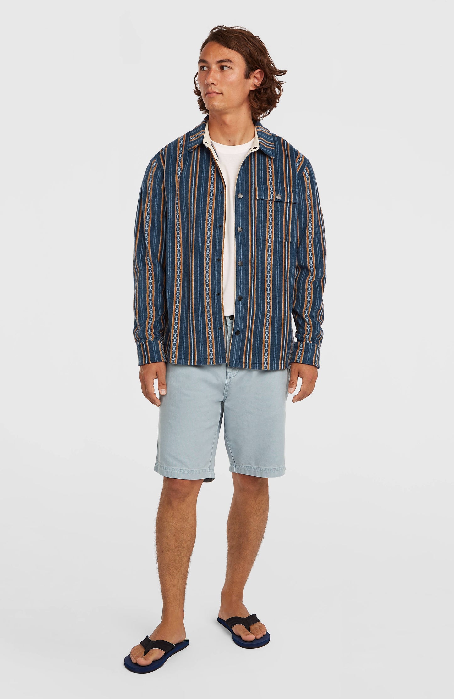 O'Riginals Superfleece Shirt Men Blue Originals Jstripe