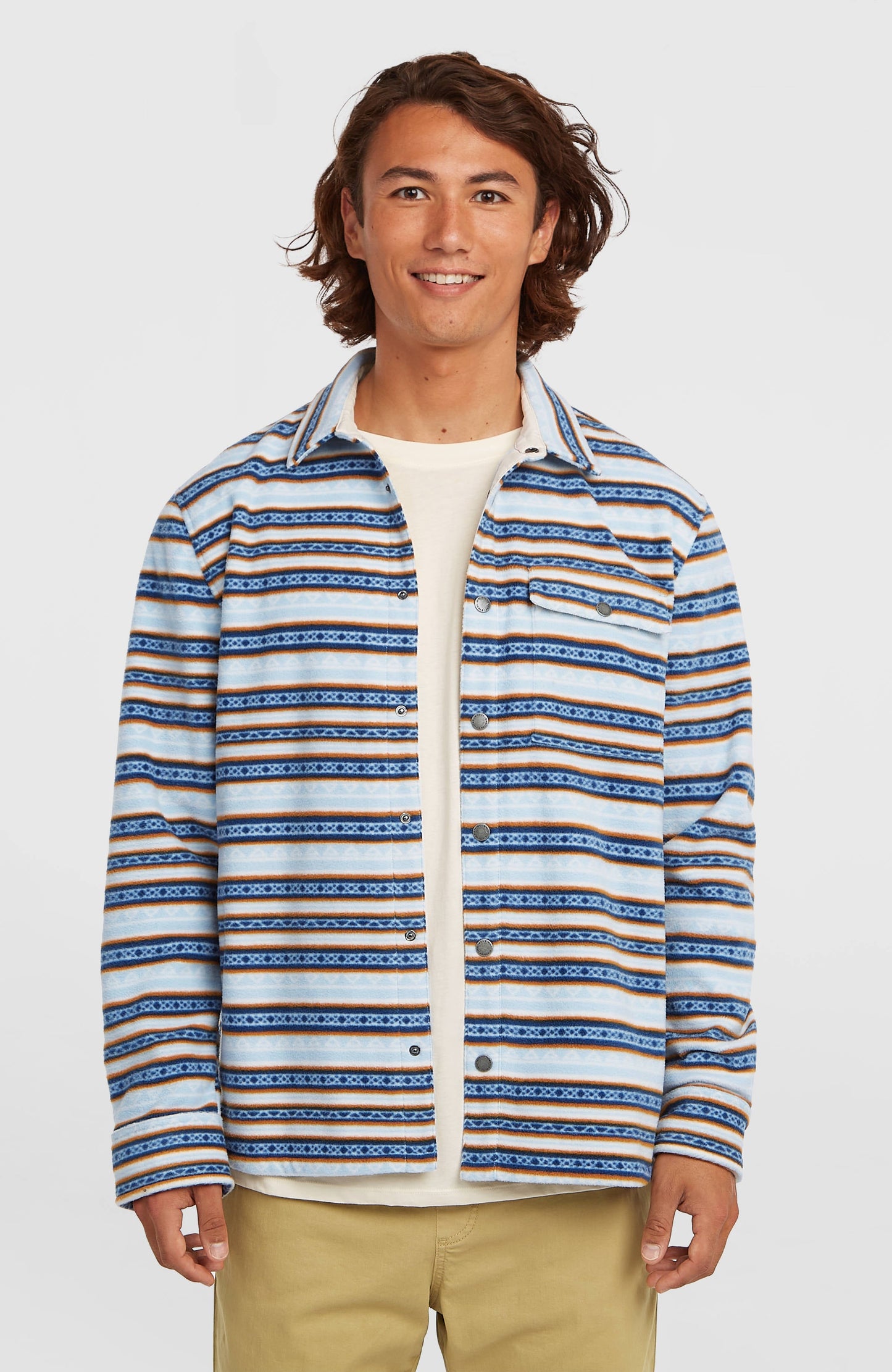 O'Riginals Superfleece Shirt Men Blue Originals Hstripe