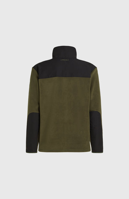 Utility Polartec® 200 Full-Zip Fleece Men Forest Night Colour Block
