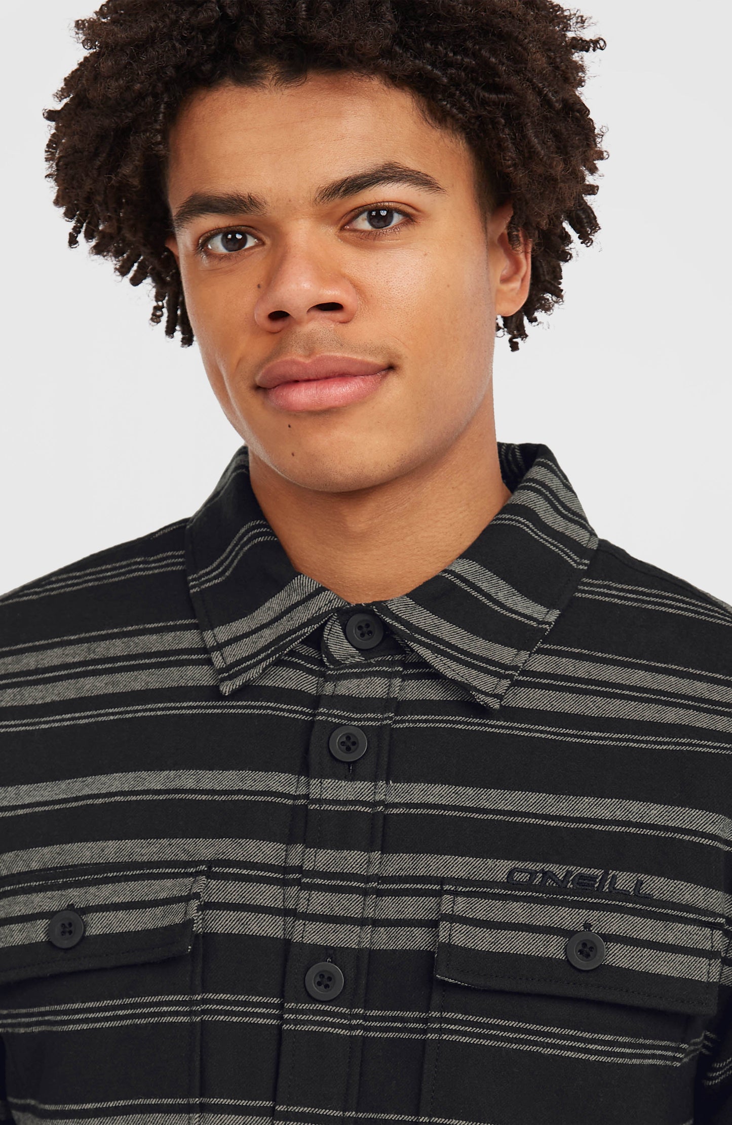 Must-Have Fleece-Lined Shirt Men Black Bavaro