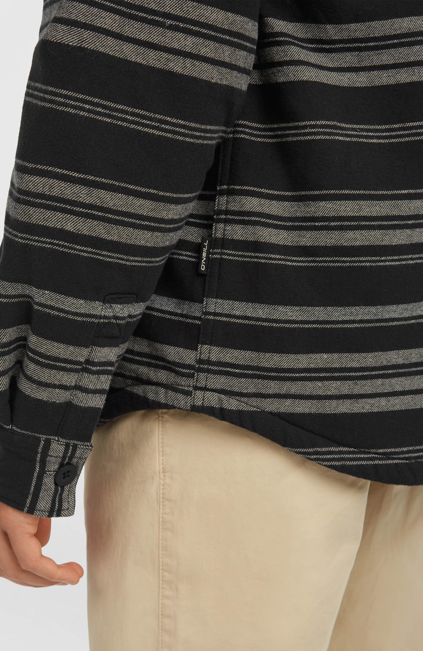 Must-Have Fleece-Lined Shirt Men Black Bavaro