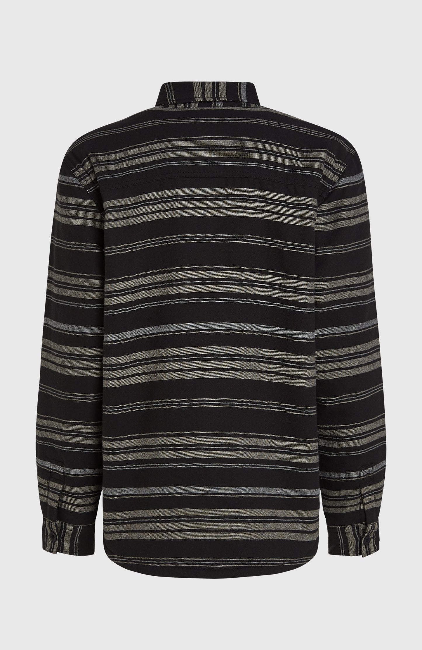 Must-Have Fleece-Lined Shirt Men Black Bavaro