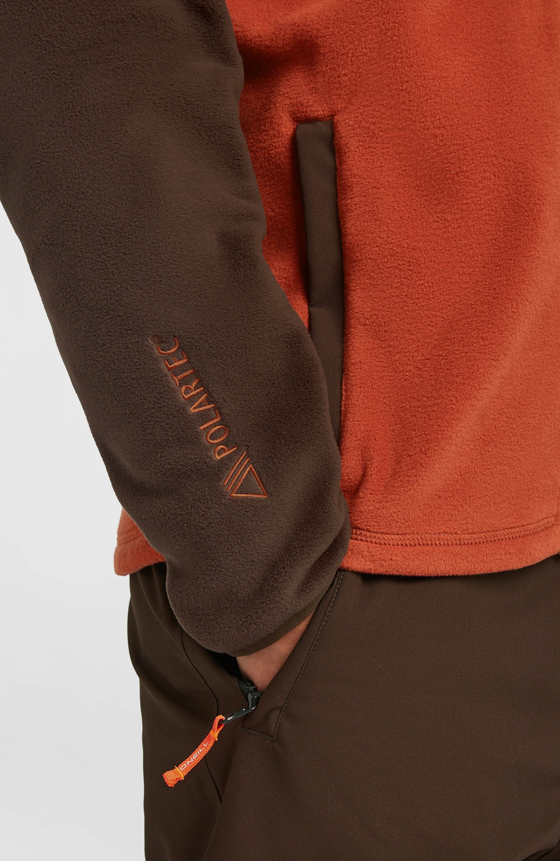 FWC'Peak Polartec® Fleece Men Coffee Bean Colour Block