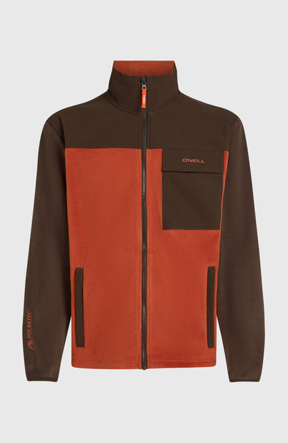 FWC'Peak Polartec® Fleece Men Coffee Bean Colour Block