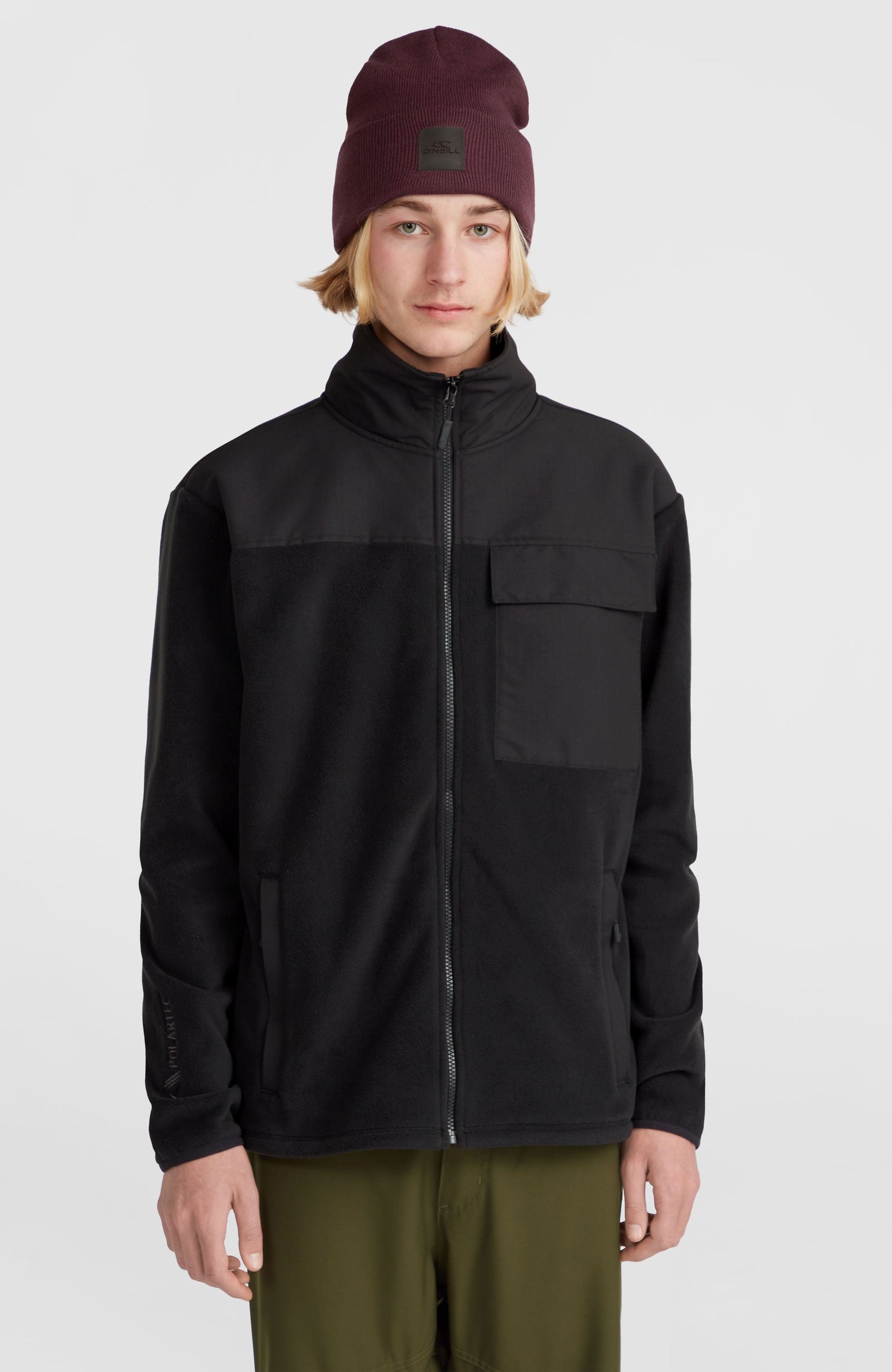 Utility Polartec® 200 Full-Zip Fleece Men Black Out