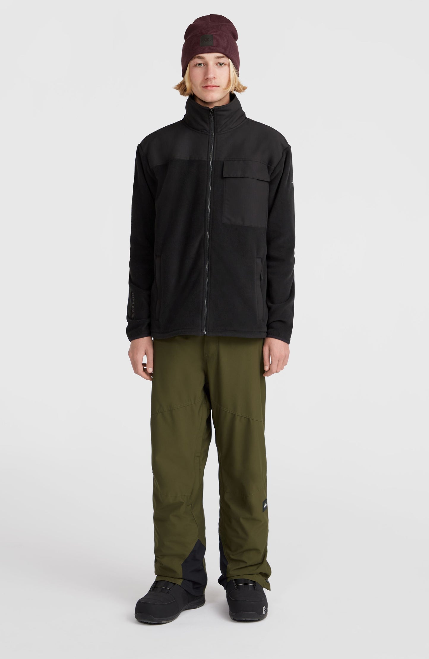 Utility Polartec® 200 Full-Zip Fleece Men Black Out
