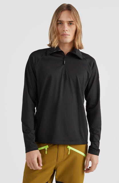 Clime Half-Zip Fleece Men BlackOut - A