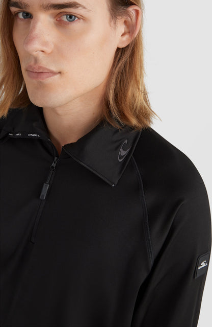 Clime Half-Zip Fleece Men BlackOut - A