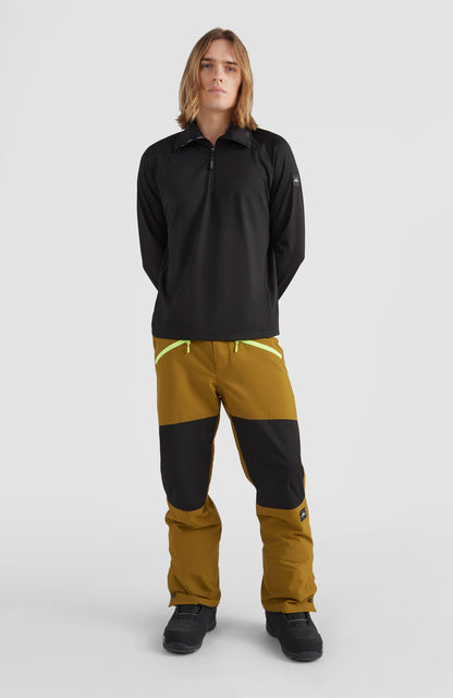 Clime Half-Zip Fleece Men BlackOut - A