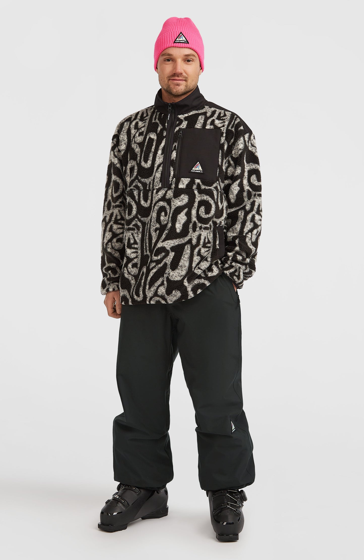 FWC'Play Hyperfleece Men Black/White Legacy