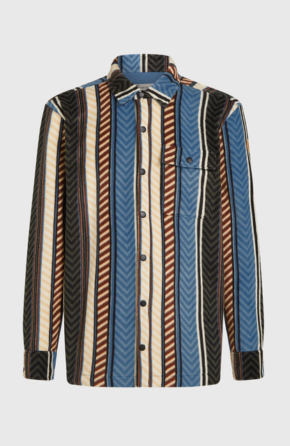 O'Riginals Superfleece Shirt Men Blue Vintage O'Neill Stripe