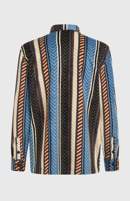 O'Riginals Superfleece Shirt Men Blue Vintage O'Neill Stripe