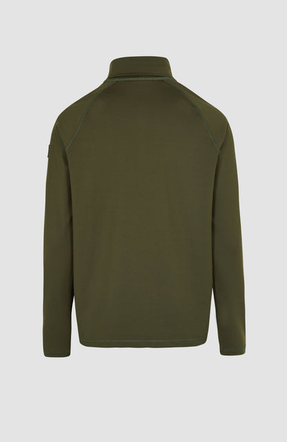Clime Half-Zip Fleece Men Forest Night