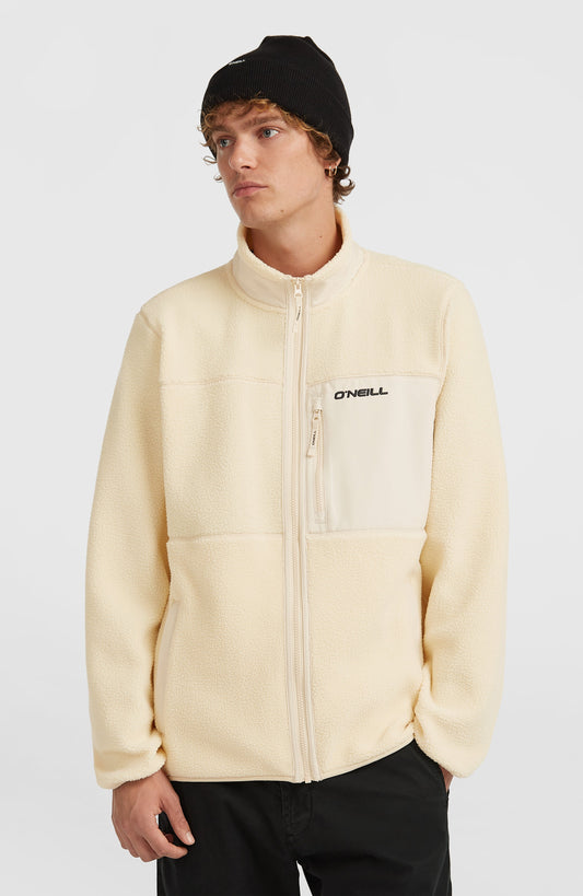 Must-Have High-Pile Full-Zip Fleece Men Macaron