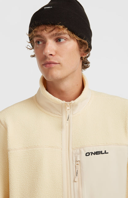 Must-Have High-Pile Full-Zip Fleece Men Macaron
