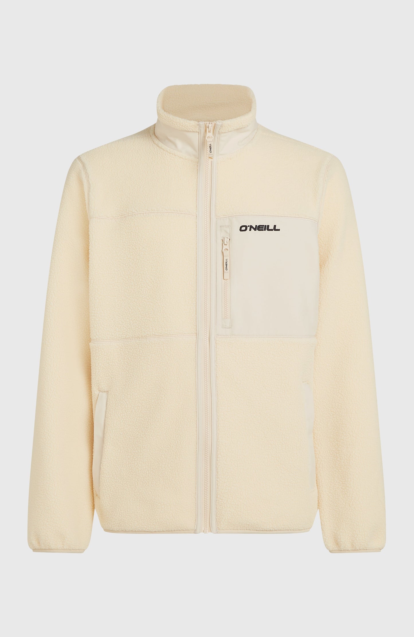 Must-Have High-Pile Full-Zip Fleece Men Macaron