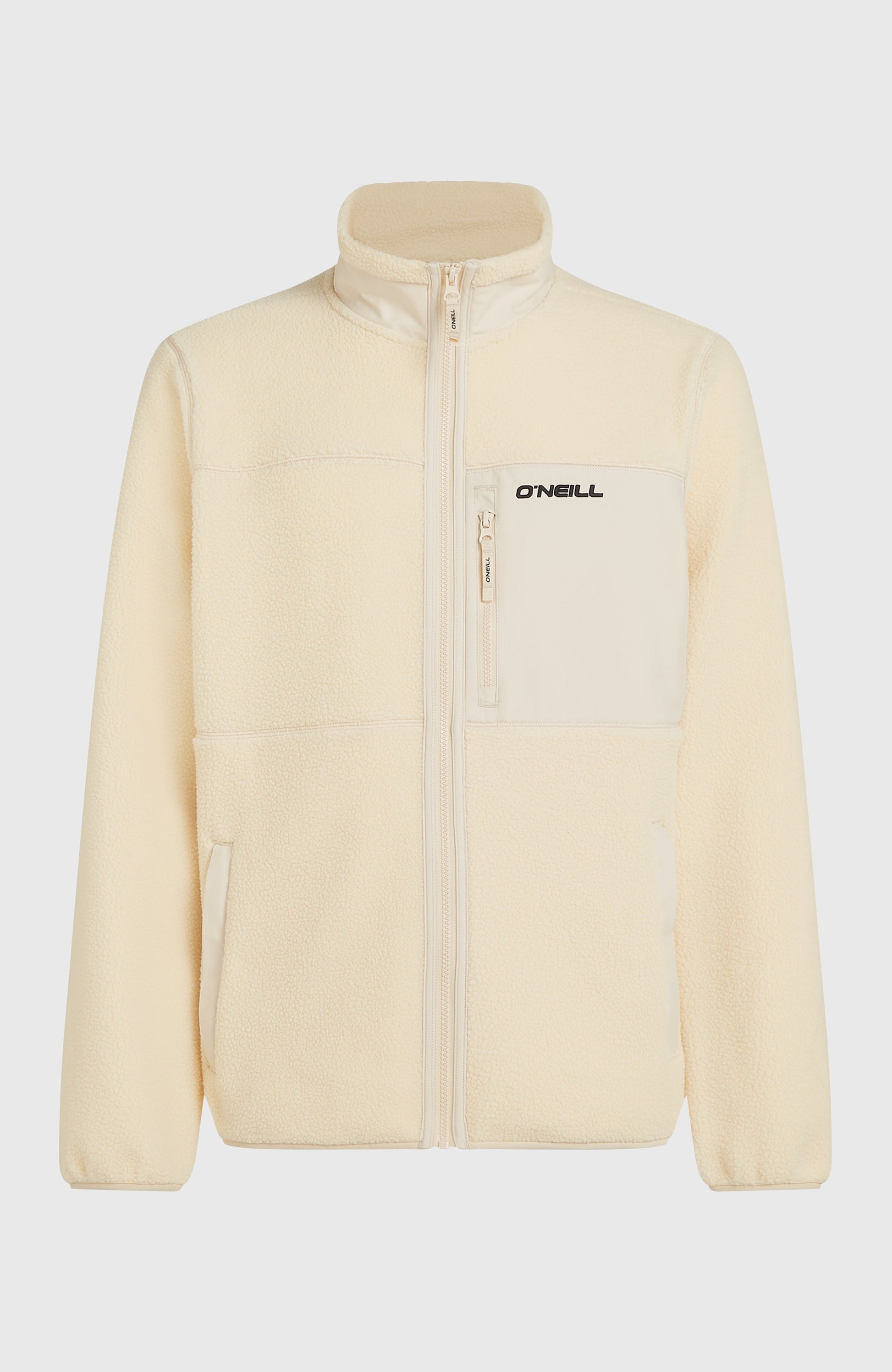 Must-Have High-Pile Full-Zip Fleece Men Macaron