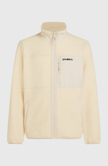Must-Have High-Pile Full-Zip Fleece Men Macaron