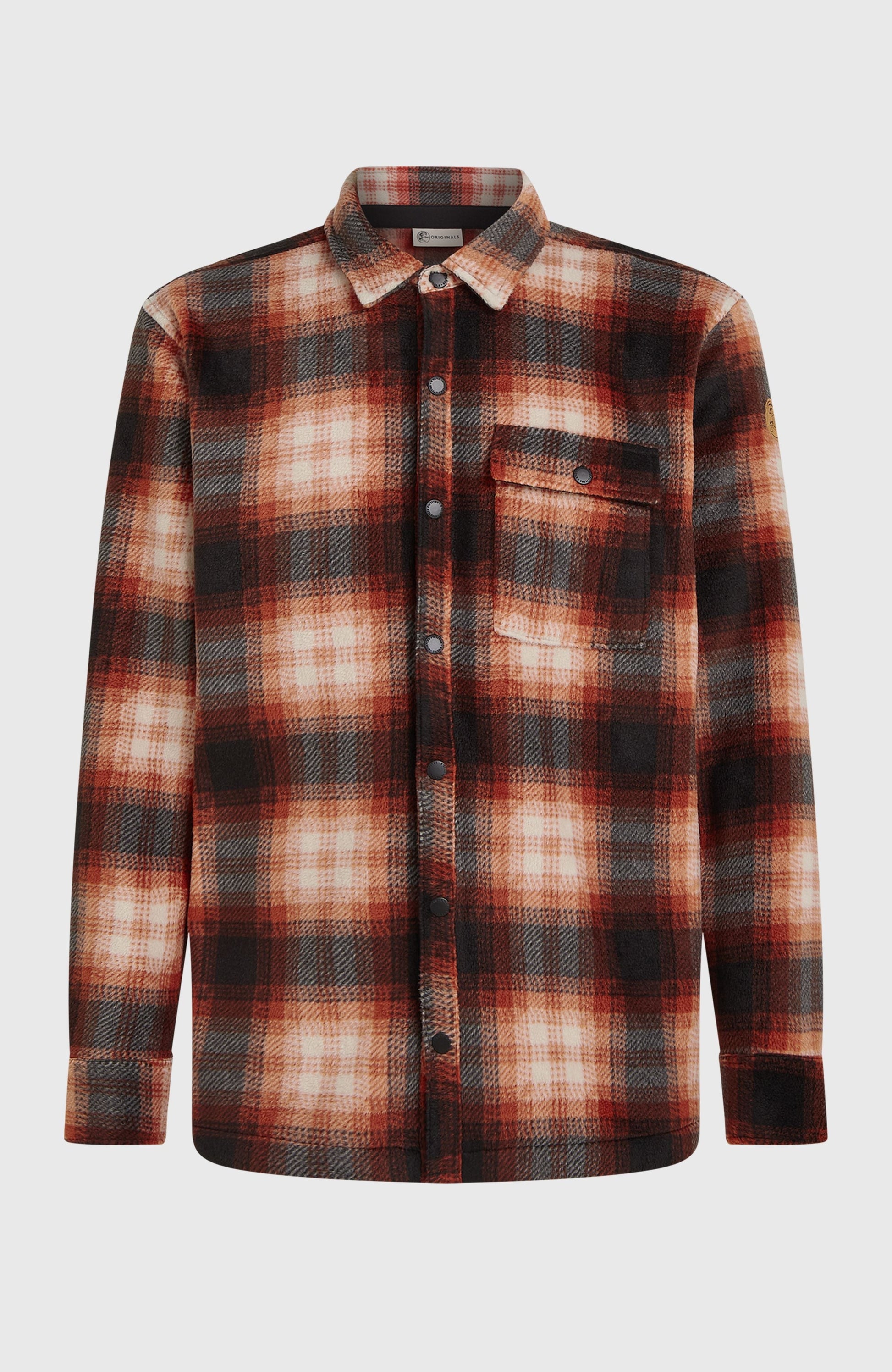 O'Riginals Superfleece Shirt Men Bonfire Check