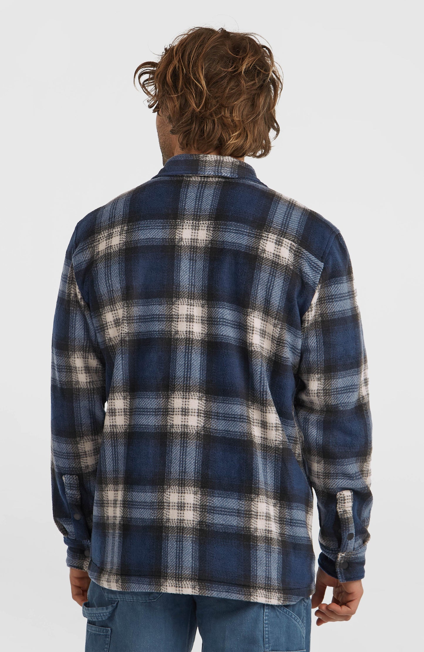 O'Riginals Superfleece Shirt Men Mozart Blue Check