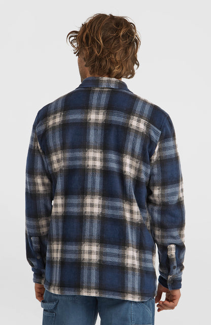 O'Riginals Superfleece Shirt Men Mozart Blue Check
