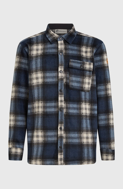 O'Riginals Superfleece Shirt Men Mozart Blue Check