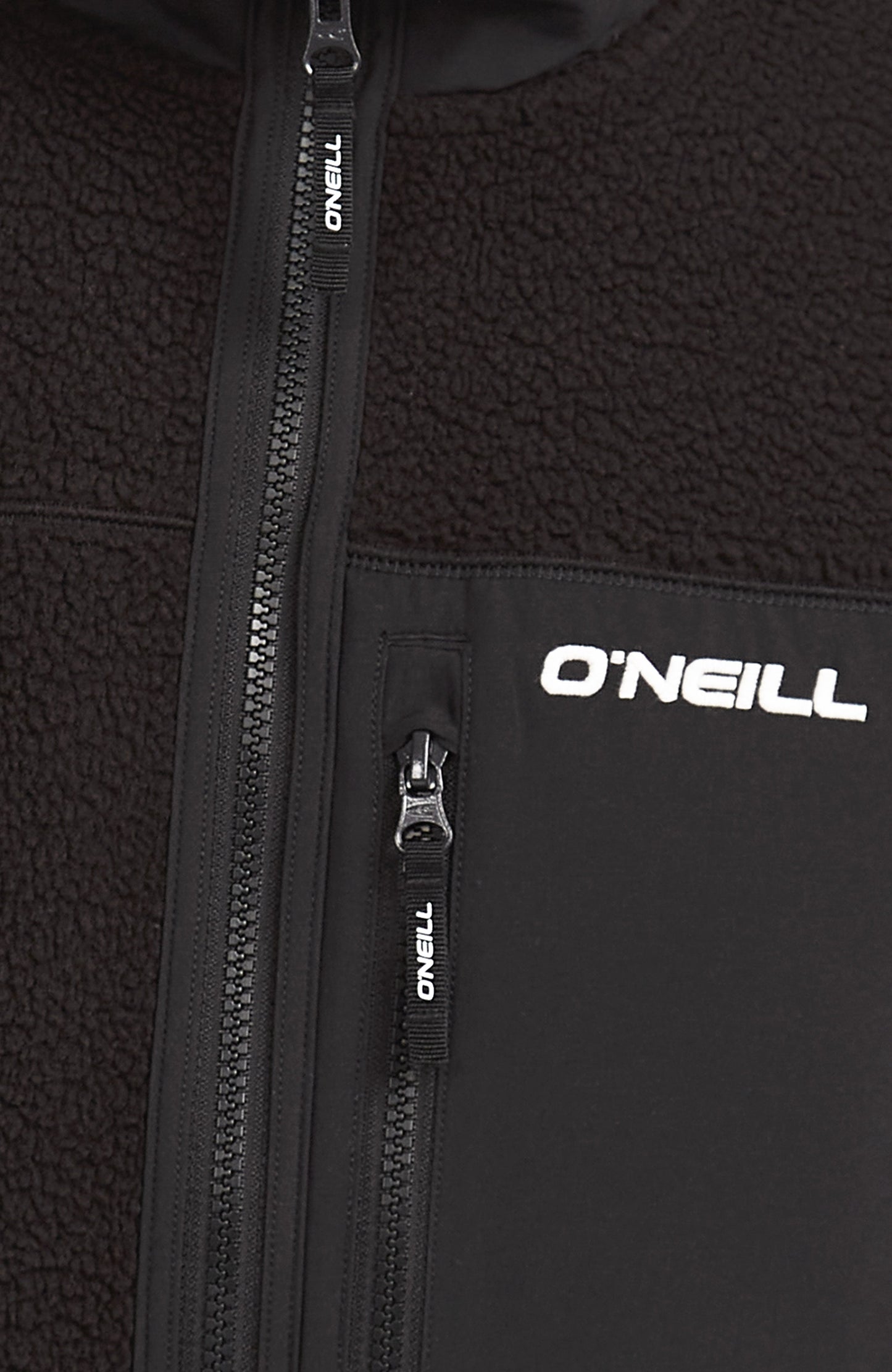 Must-Have High-Pile Full-Zip Fleece Men Black Out