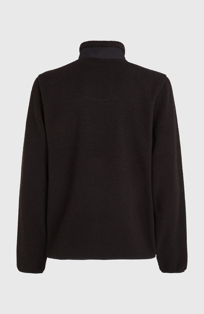Must-Have High-Pile Full-Zip Fleece Men Black Out