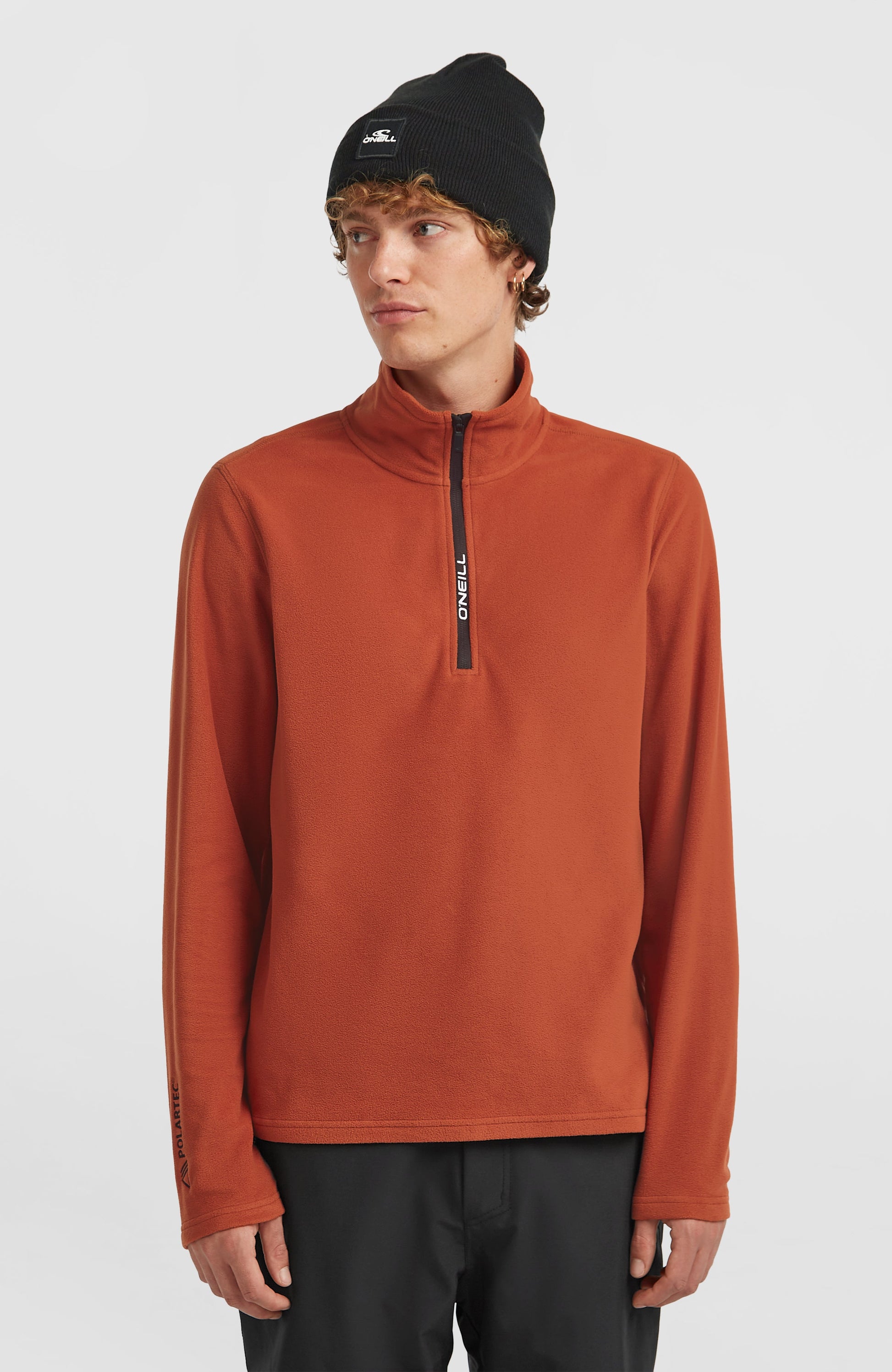FWC'Cruz Jack's Polartec® Half-Zip Fleece Men Bonfire