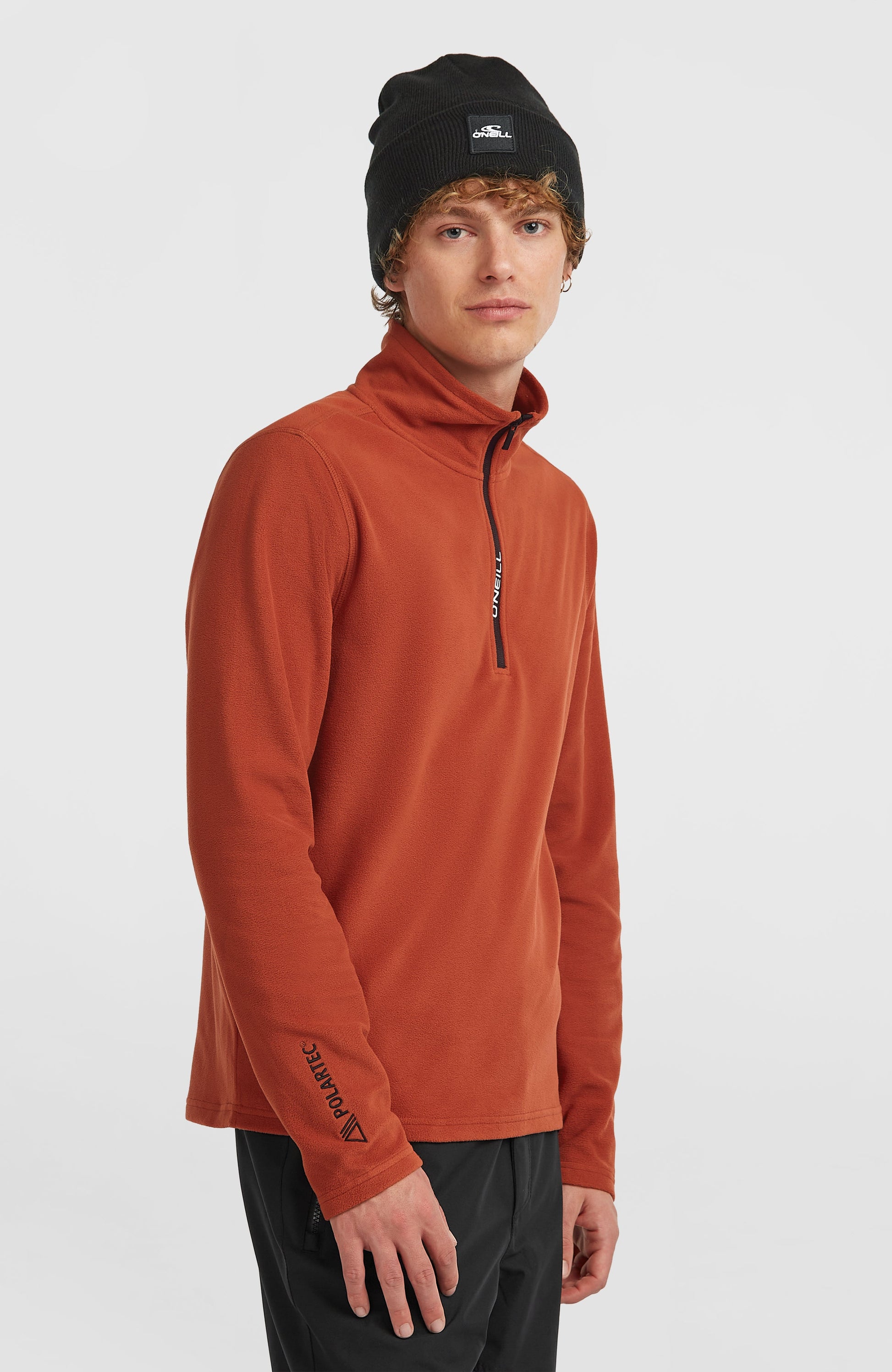FWC'Cruz Jack's Polartec® Half-Zip Fleece Men Bonfire
