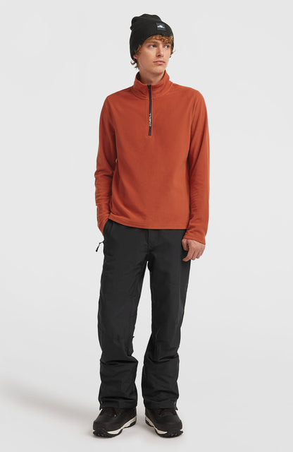FWC'Cruz Jack's Polartec® Half-Zip Fleece Men Bonfire