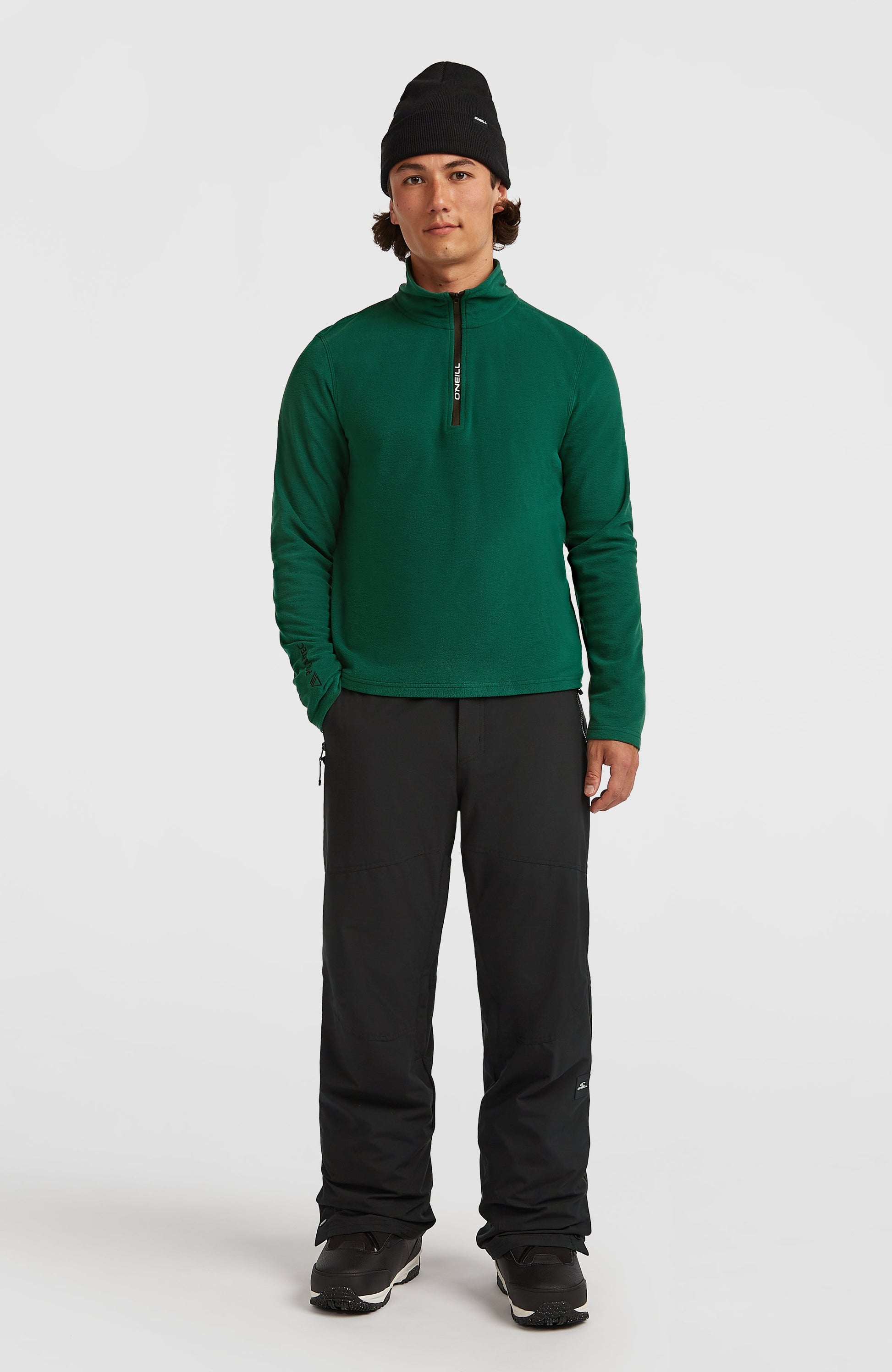 FWC'Cruz Jack's Polartec® Half-Zip Fleece Men Emerald Envy