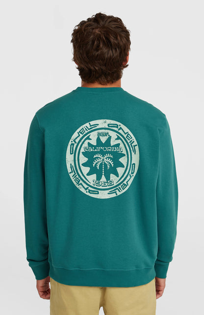 O'Neill Must-Have Graphic Crew Sweatshirt Men Botanical Heat