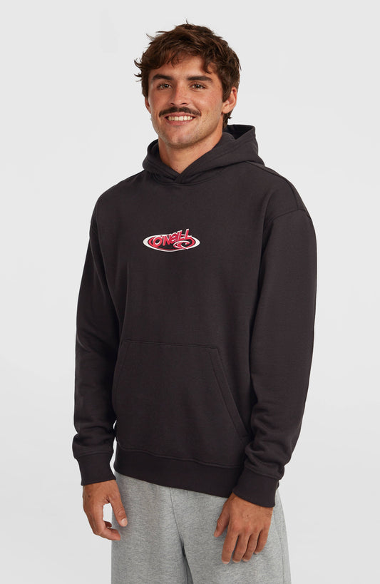 Essentials 90s Logo Hoodie Men Black Out