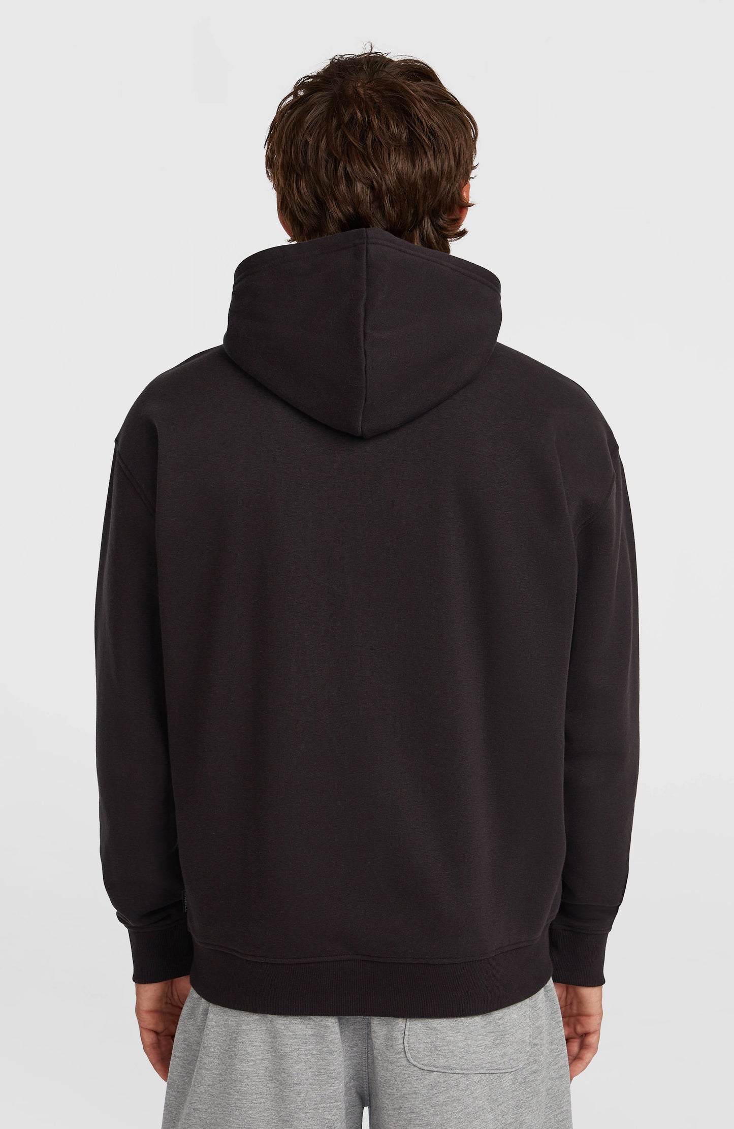 Essentials 90s Logo Hoodie Men Black Out