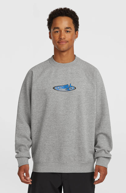 Essentials 90s Logo Crew Sweatshirt Men Silver Melee