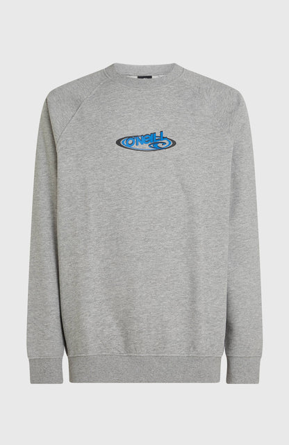 Essentials 90s Logo Crew Sweatshirt Men Silver Melee