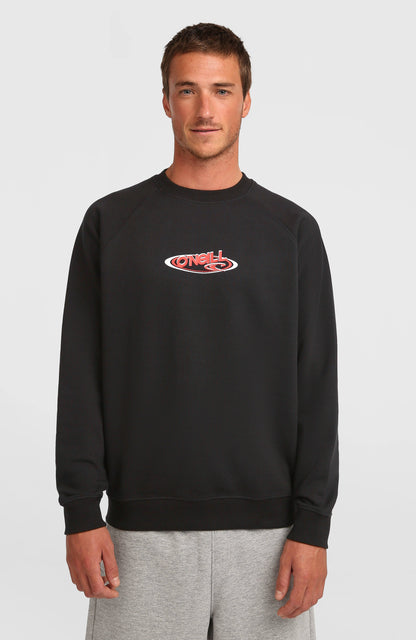 Essentials 90s Logo Crew Sweatshirt Men Black Out