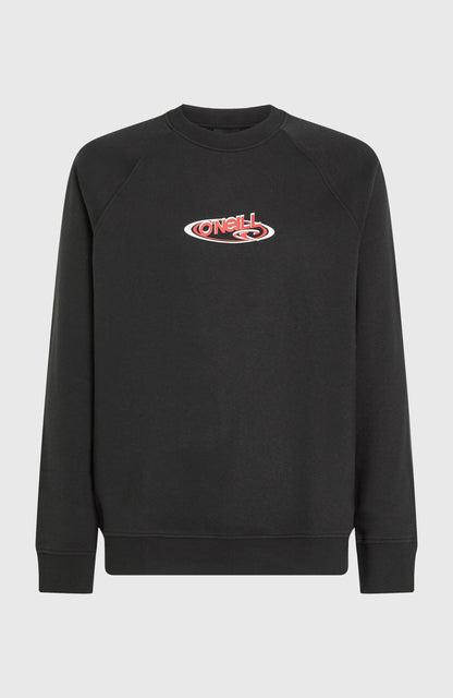 Essentials 90s Logo Crew Sweatshirt Men Black Out