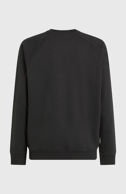 Essentials 90s Logo Crew Sweatshirt Men Black Out