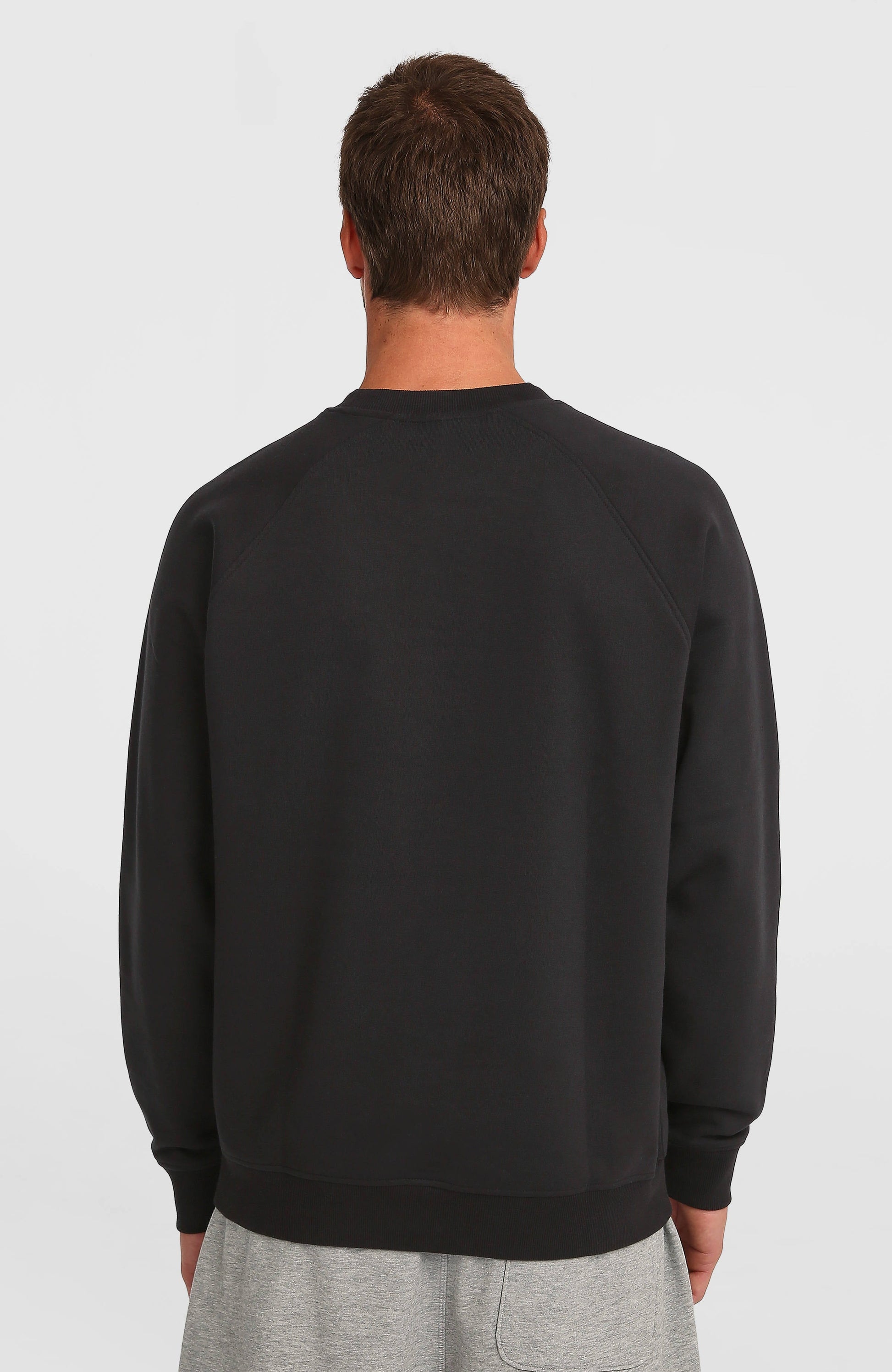 Essentials 90s Logo Crew Sweatshirt Men Black Out