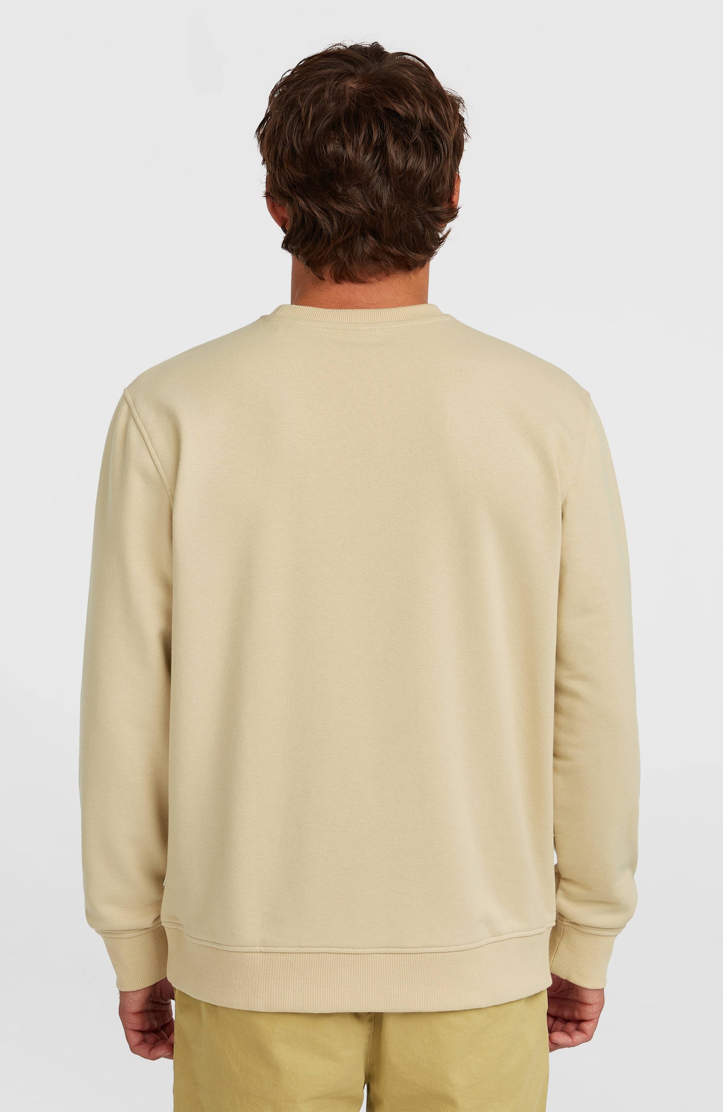 Original Cali Logo Crew Sweatshirt Men Cocoa Sand